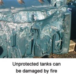 Burnt tank